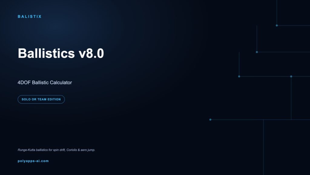 BALISTIX v8.0