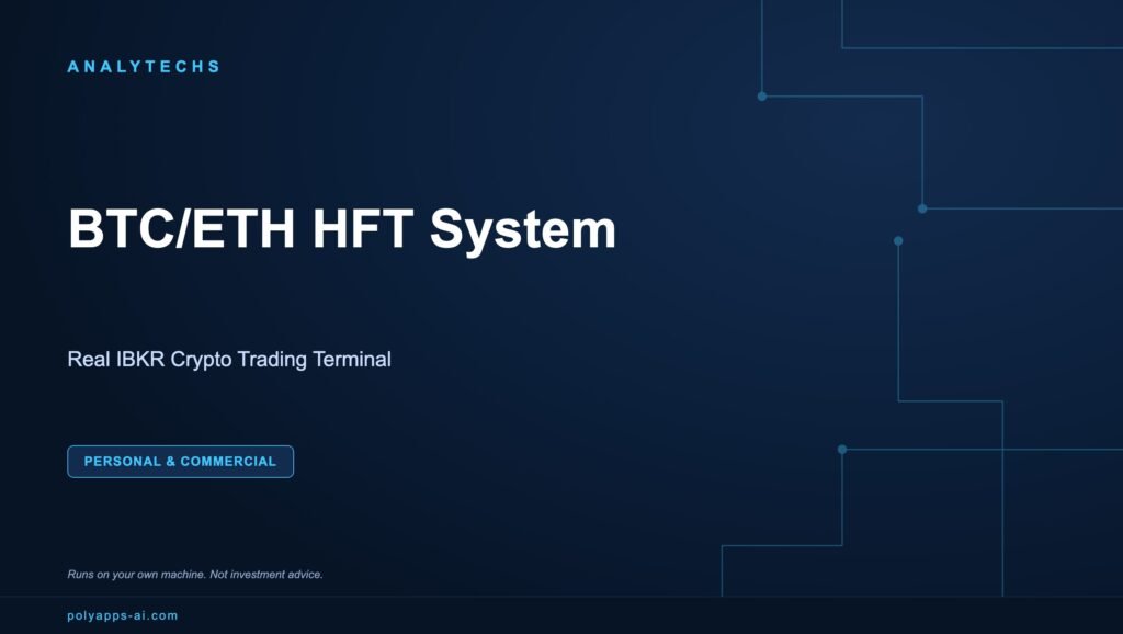ANALYTECHS BTC/ETH HFT System