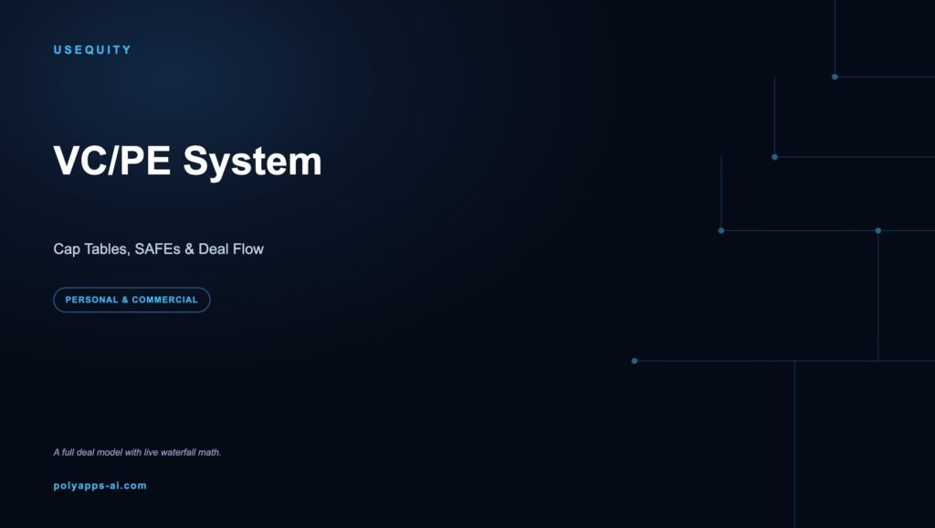 USEQUITY VC/PE System