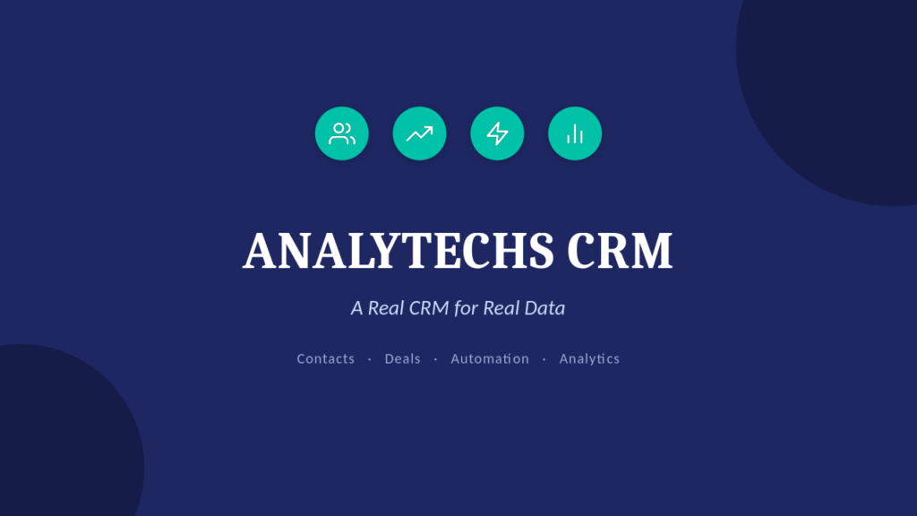 Analytechs CRM