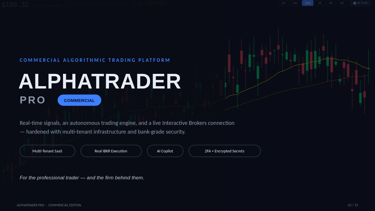 AlphaTrader preview