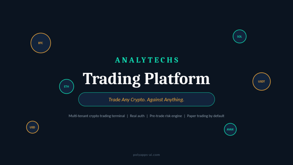 ANALYTECHS Multi-Crypto Trading Platform