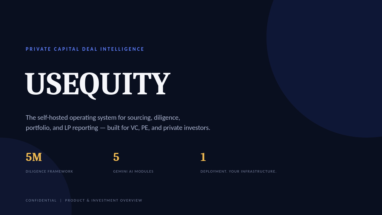 USEQUITY VC/PE System