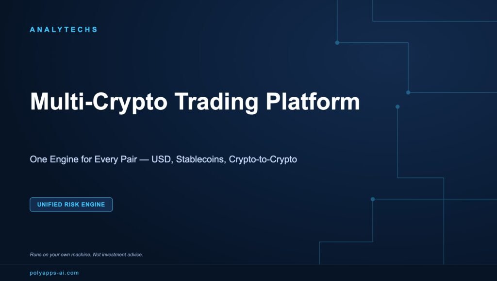 ANALYTECHS Multi-Crypto Trading Platform