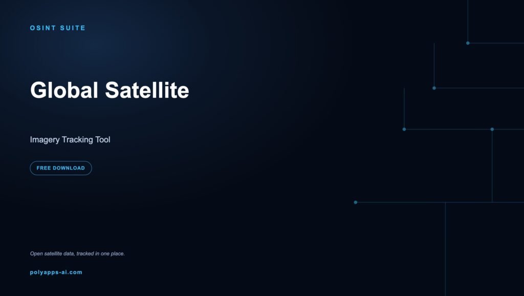OSINT Global Satellite System